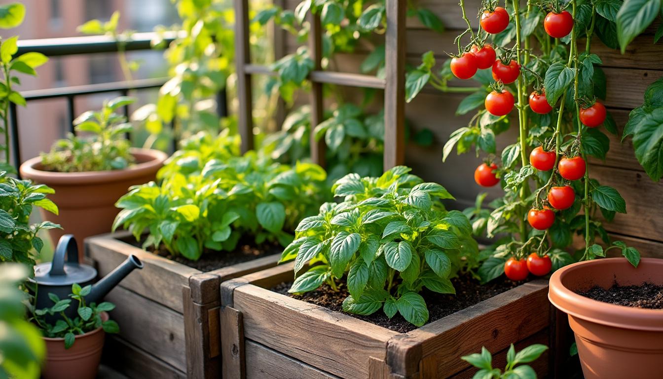 apprenez à créer un potager en carré dans un espace urbain pour cultiver vos légumes et herbes aromatiques facilement, même avec peu de place.