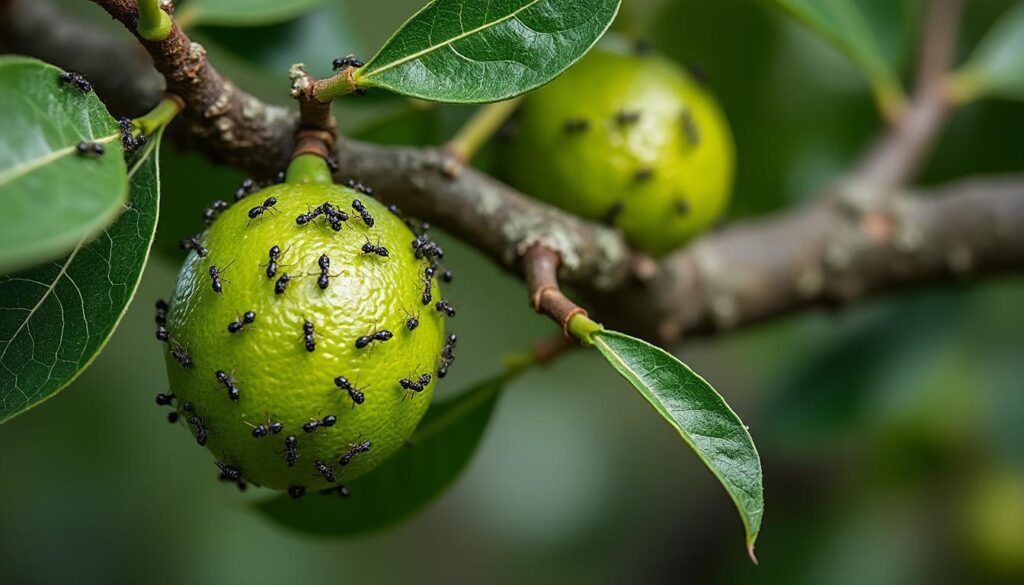 découvrez pourquoi votre citronnier est envahi par des fourmis et apprenez des solutions efficaces pour les repousser et protéger votre arbre.