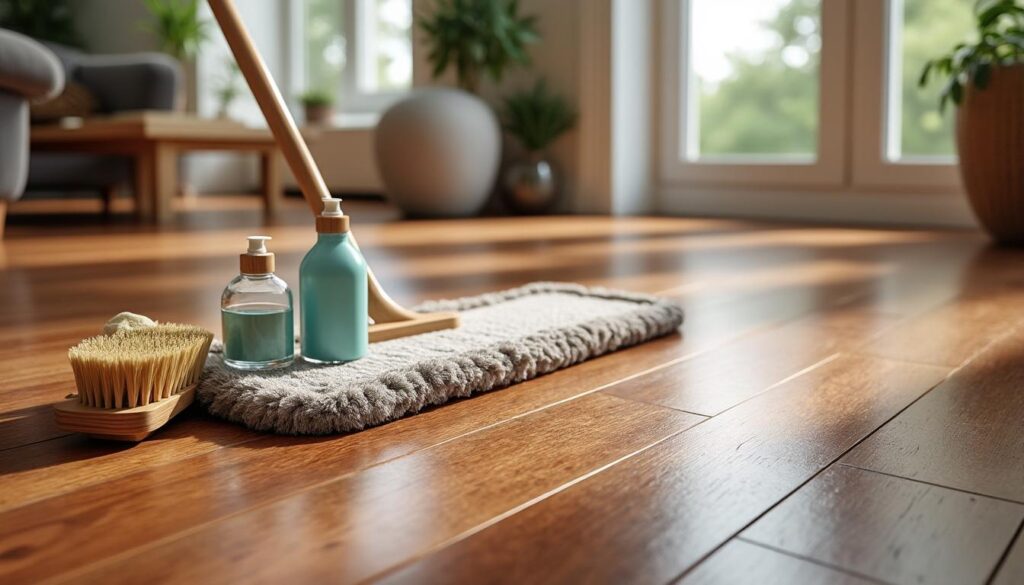 découvrez notre guide complet pour entretenir votre parquet en bois. astuces pratiques et conseils efficaces pour un nettoyage impeccable et préserver la beauté de votre sol.