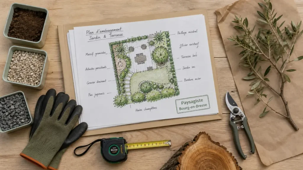 Paysagiste à Bourg-en-Bresse : services, élagage et entretien pour un extérieur complet 14 Paysagiste bourg en bresse : plan d’aménagement, élagage et entretien jardin