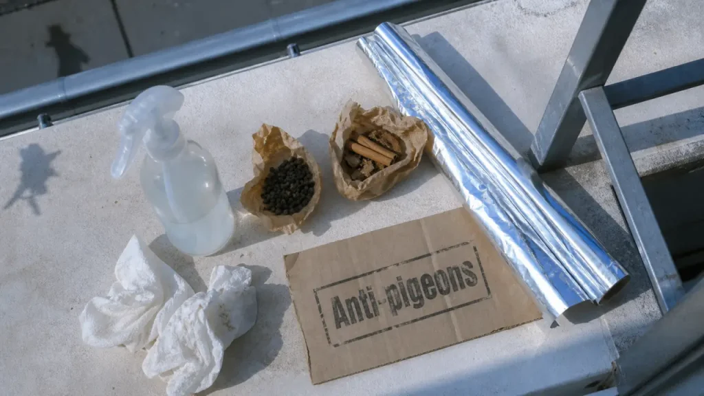 Vinaigre, épices ou barrière physique : quelle recette de grand-mère fait vraiment fuir les pigeons ? 16 Recette de grand mere pour faire fuir les pigeons : vaporisateur vinaigré, épices et aluminium