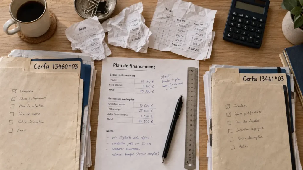 Anah plan de financement : Cerfa selon le statut