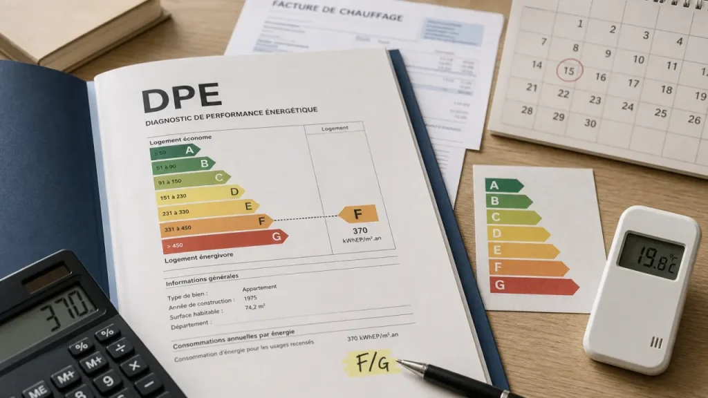 Loi Climat et Résilience et DPE : pourquoi le diagnostic peut bloquer une location et peser sur une vente 4 Loi climat et résilience DPE : diagnostic bloquant location et vente